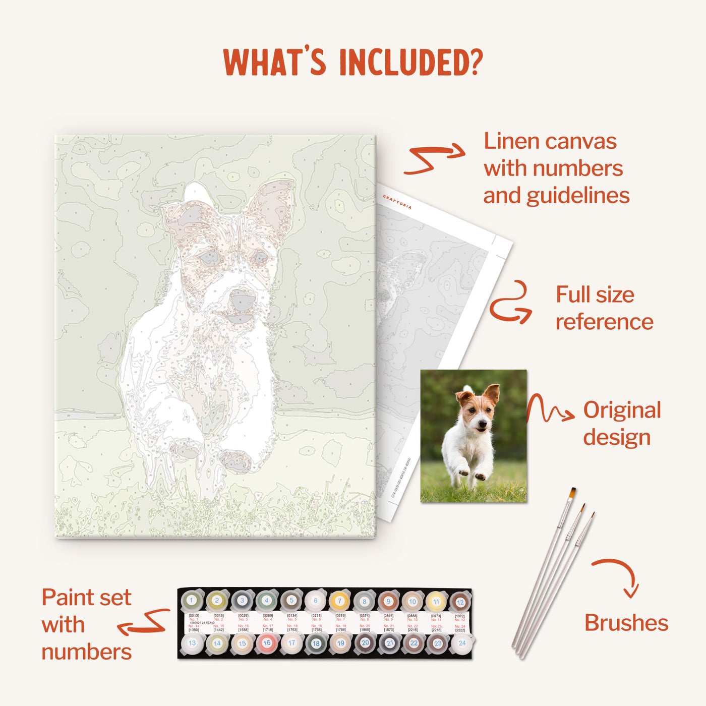 Paint-by-numbers, from your photo.