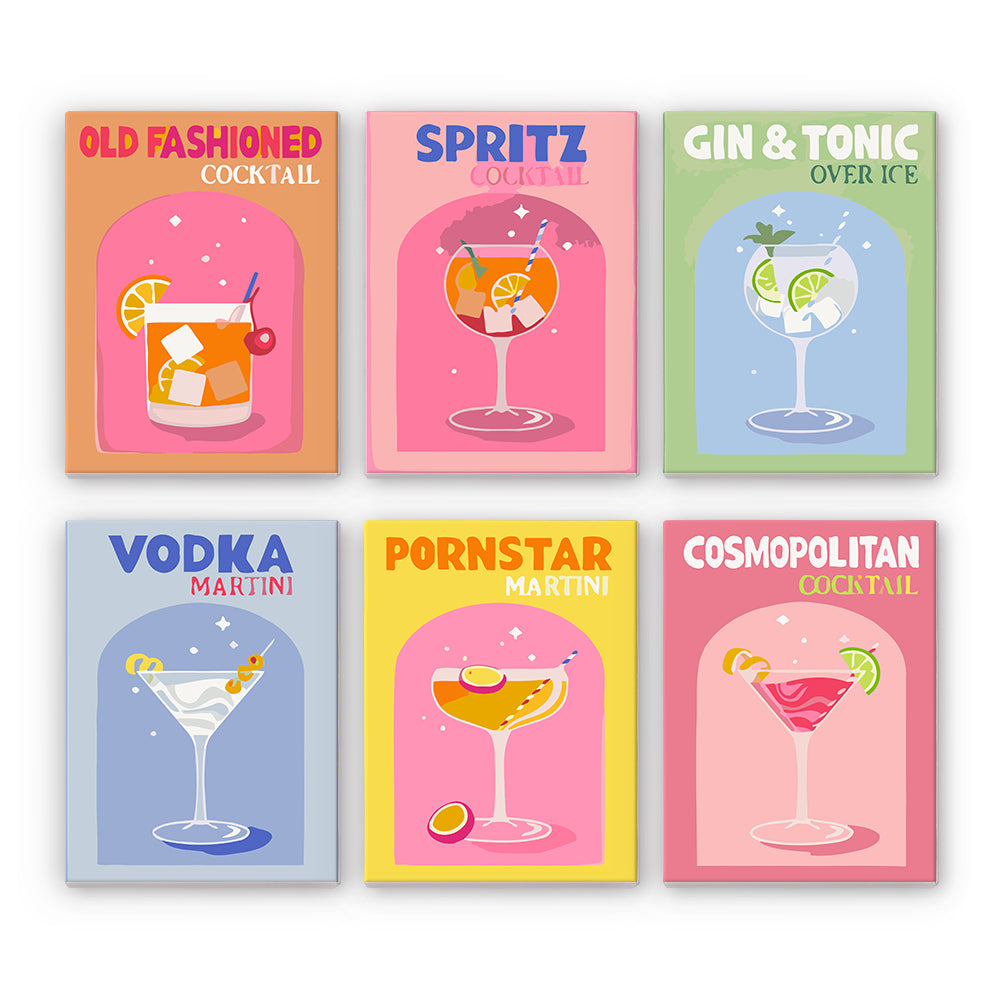 Cocktail Cuties (Set of 6)