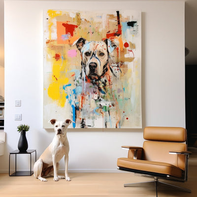 Custom Pet Portrait - Abstract Style