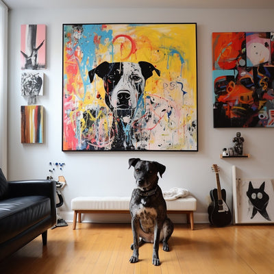 Custom Pet Portrait - Abstract Style
