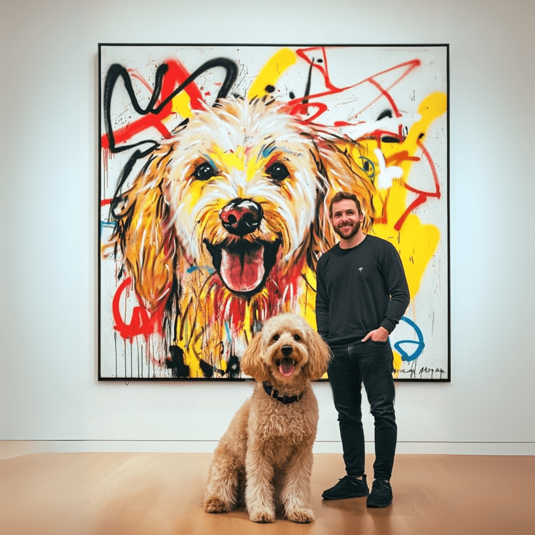 Custom Pet Portrait - Abstract Style