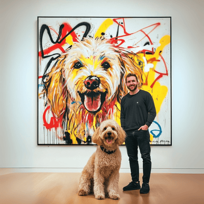 Custom Pet Portrait - Abstract Style
