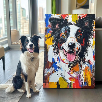 Custom Pet Portrait - Abstract Style