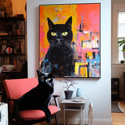 Custom Pet Portrait - Abstract Style