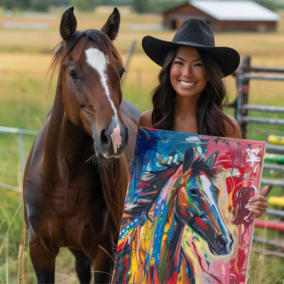Custom Pet Portrait - Abstract Style