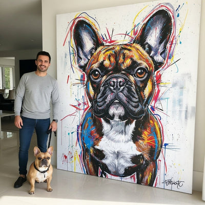 Custom Pet Portrait - Abstract Style