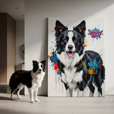 Custom Pet Portrait - Contemporary Style