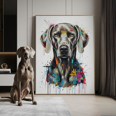 Custom Pet Portrait - Contemporary Style
