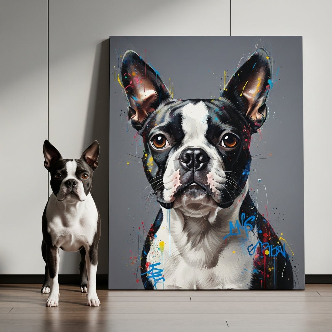 Custom Pet Portrait - Contemporary Style