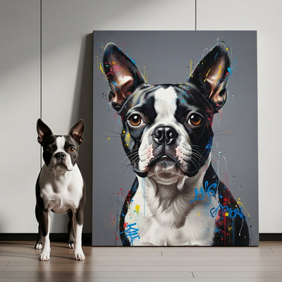 Custom Pet Portrait - Contemporary Style