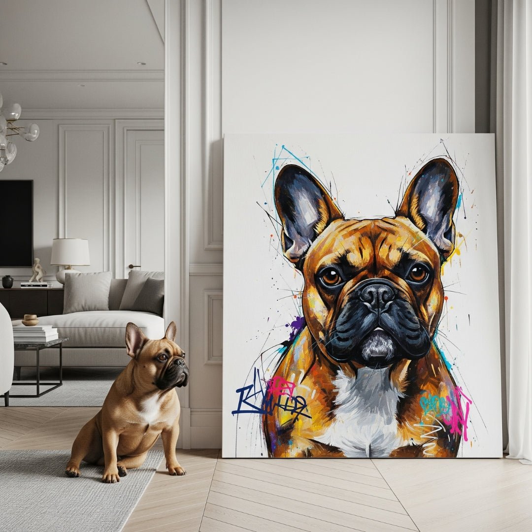 Custom Pet Portrait - Contemporary Style