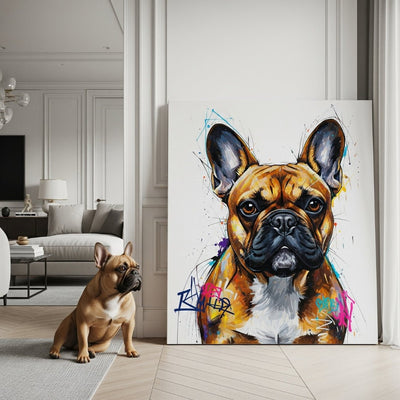 Custom Pet Portrait - Contemporary Style