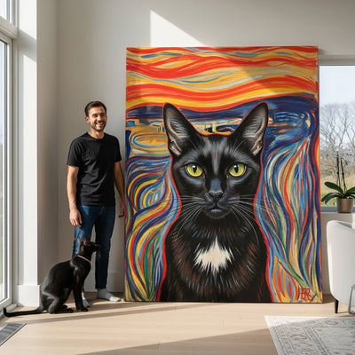 Custom Pet Portrait - Expressionism Style