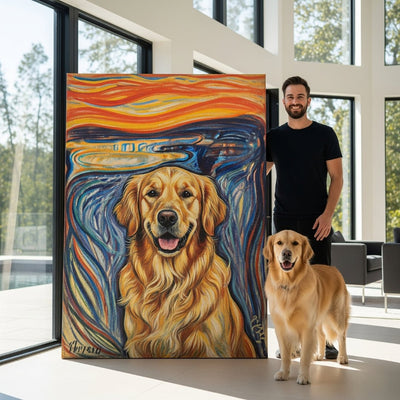 Custom Pet Portrait - Expressionism Style