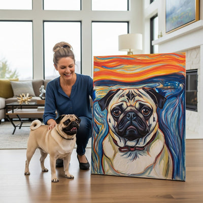 Custom Pet Portrait - Expressionism Style