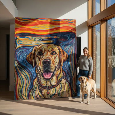 Custom Pet Portrait - Expressionism Style