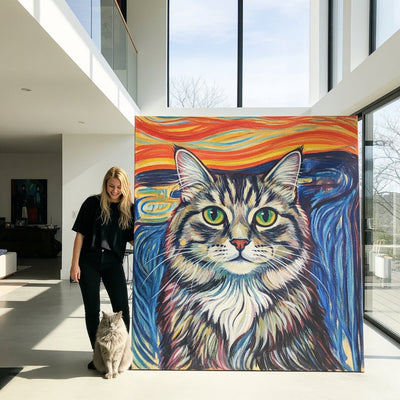 Custom Pet Portrait - Expressionism Style