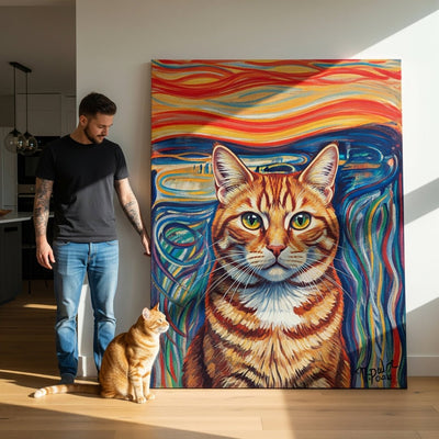 Custom Pet Portrait - Expressionism Style