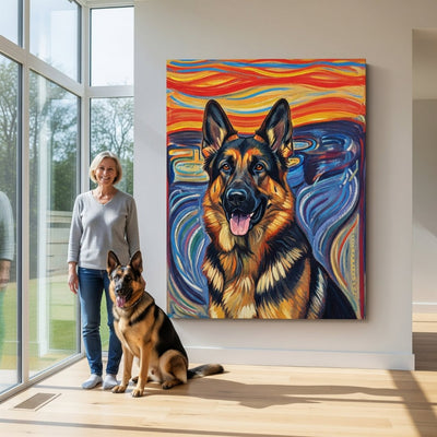 Custom Pet Portrait - Expressionism Style