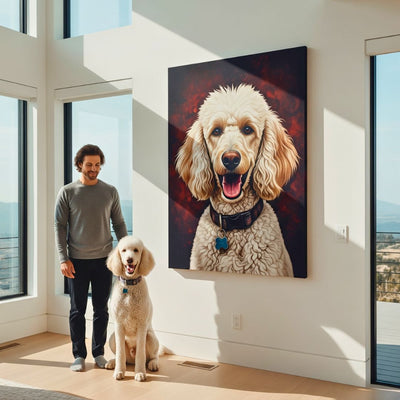 Custom Pet Portrait - Modern Style