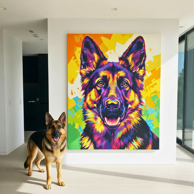 Custom Pet Portrait - Pop Art Style
