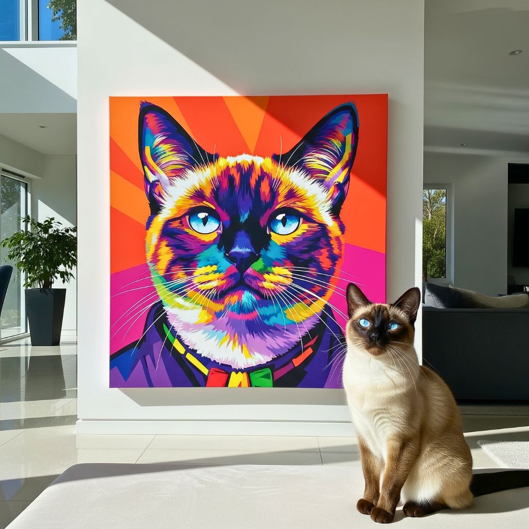 Custom Pet Portrait - Pop Art Style