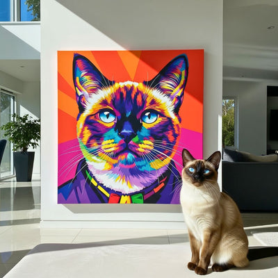 Custom Pet Portrait - Pop Art Style