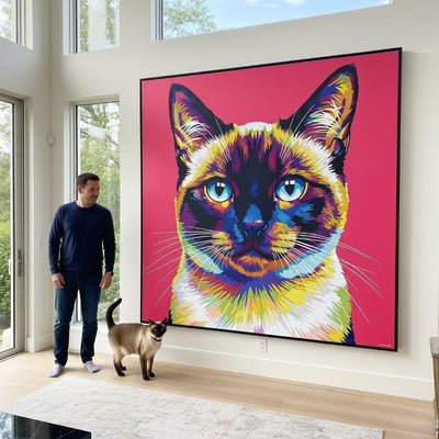 Custom Pet Portrait - Pop Art Style