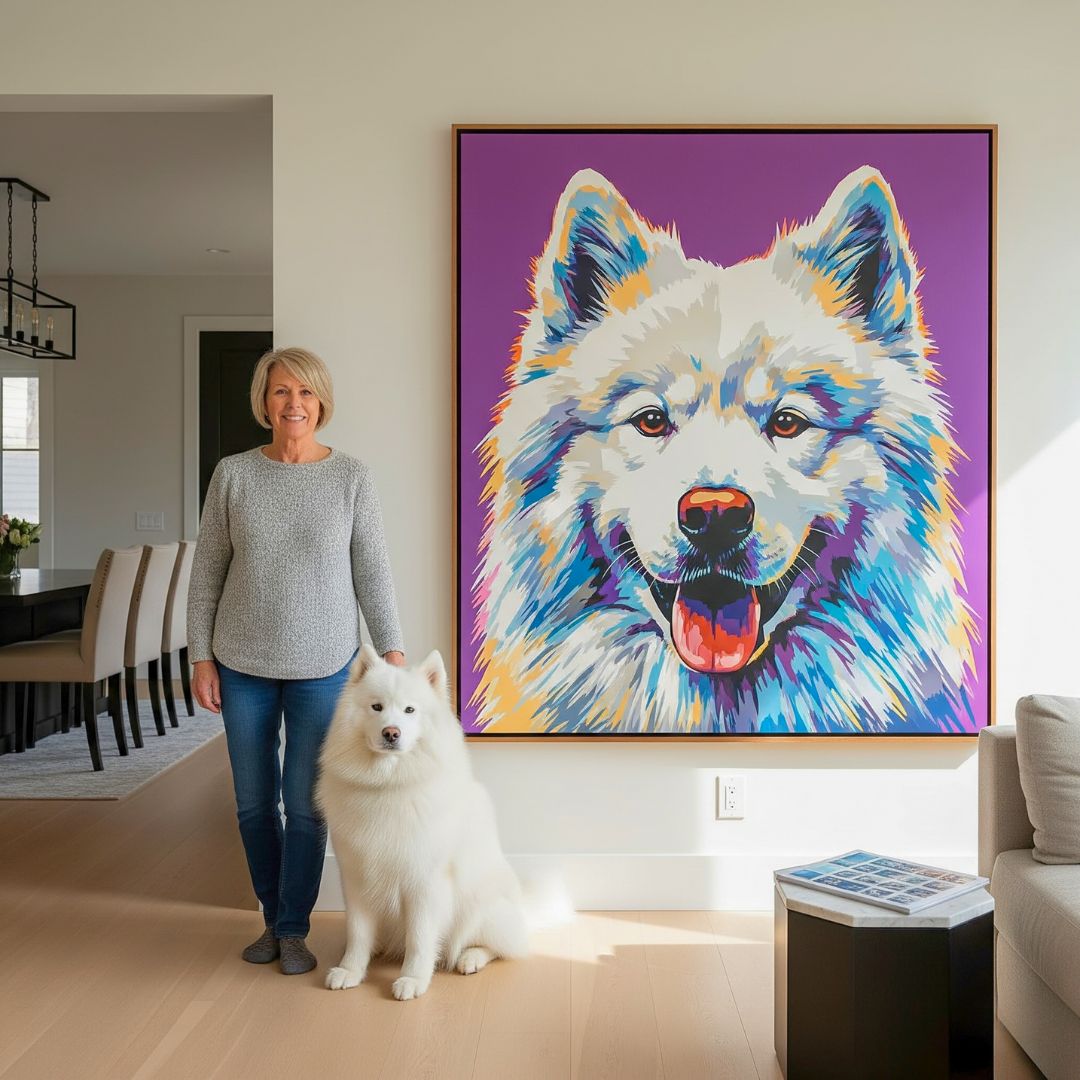 Custom Pet Portrait - Pop Art Style
