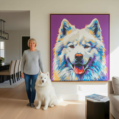 Custom Pet Portrait - Pop Art Style