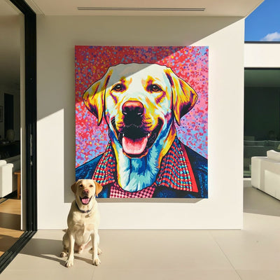 Custom Pet Portrait - Pop Art Style